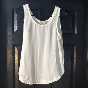 Philosophy White Ivory Semi Sheer Soft Women’s XS Tank Top